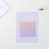 8 PCS Rainbow Gradient Memo Pad Paper Sticky Notes Notepad Stationery Foreign language practice - Image 2