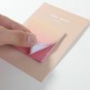 8 PCS Rainbow Gradient Memo Pad Paper Sticky Notes Notepad Stationery Foreign language practice - Image 3