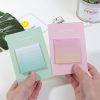 8 PCS Rainbow Gradient Memo Pad Paper Sticky Notes Notepad Stationery Foreign language practice - Image 5
