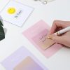 8 PCS Rainbow Gradient Memo Pad Paper Sticky Notes Notepad Stationery Foreign language practice - Image 9