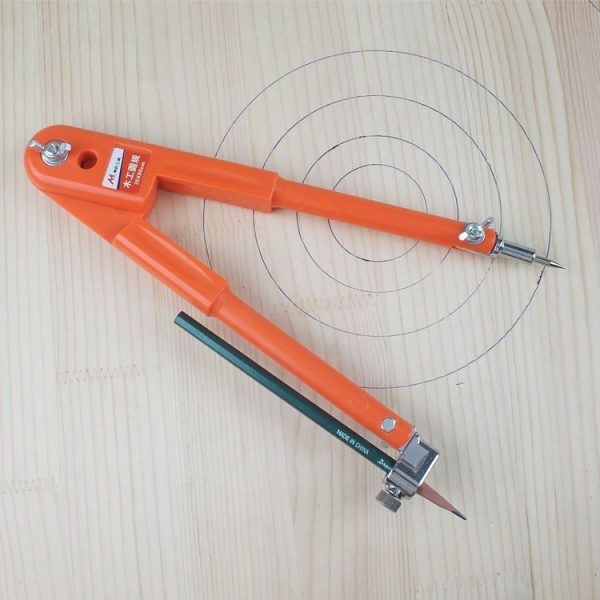 Metal Multifunctional Stainless Steel Drawing Circle Wodworking Compass, Size: S - Image 5