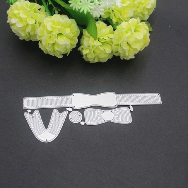 Bowknot Carbon Steel Knife Mold DIY Photo Album Cutting Book Making Mold - Image 3