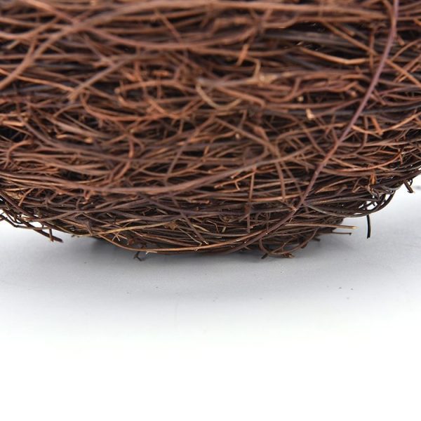 Rattan Nest Bird Bird Crafts Chicken Nest DIY Handmade Bird Nest Scene Props - Image 7
