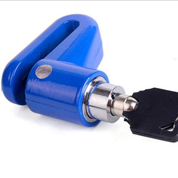Heavy Duty Motorcycle Moped Scooter Disk Brake Rotor Anti-theft Security Lock (Red) - Image 6
