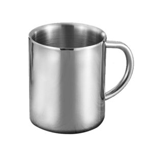 Double Wall Stainless Steel Coffee Mug Portable Termo Cup Travel Tumbler Coffee Jug Milk Tea Beer Cups Double Office Water Mugs (400ML)