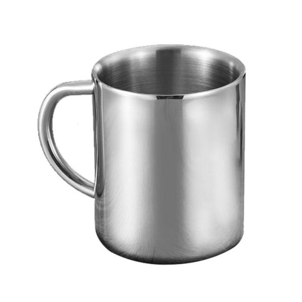 Double Wall Stainless Steel Coffee Mug Portable Termo Cup Travel Tumbler Coffee Jug Milk Tea Beer Cups Double Office Water Mugs (400ML) - Image 2