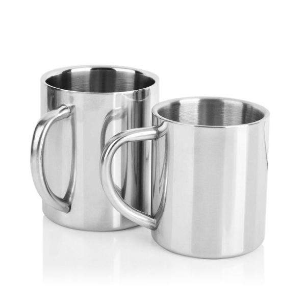 Double Wall Stainless Steel Coffee Mug Portable Termo Cup Travel Tumbler Coffee Jug Milk Tea Beer Cups Double Office Water Mugs (400ML) - Image 3