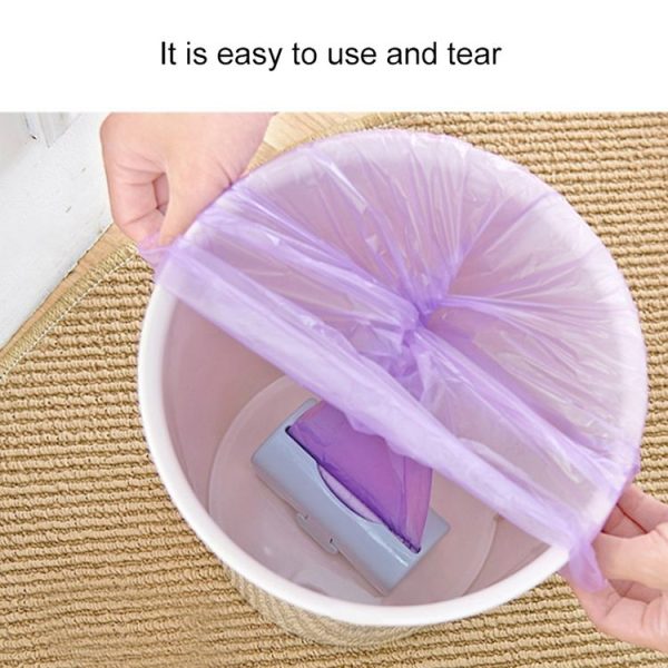 2 PCS Multi Purpose Wall Wounted Kitchen Garbage Bag Storage Box (Beige) - Image 4