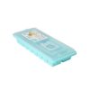 Candy Color Creative Ice Cream Ice Lattice Ice Cube Mold with Lid (Blue)