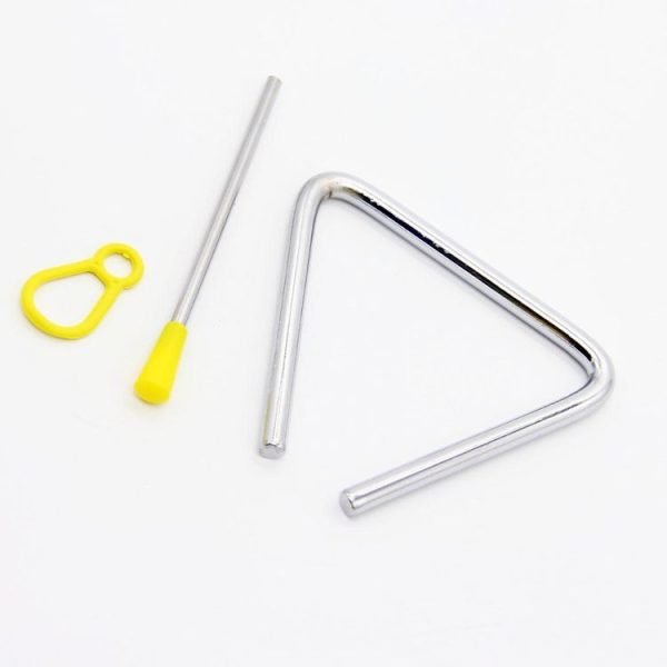 5 inch Percussion Triangle Iron Children Educational Music Toy - Image 3