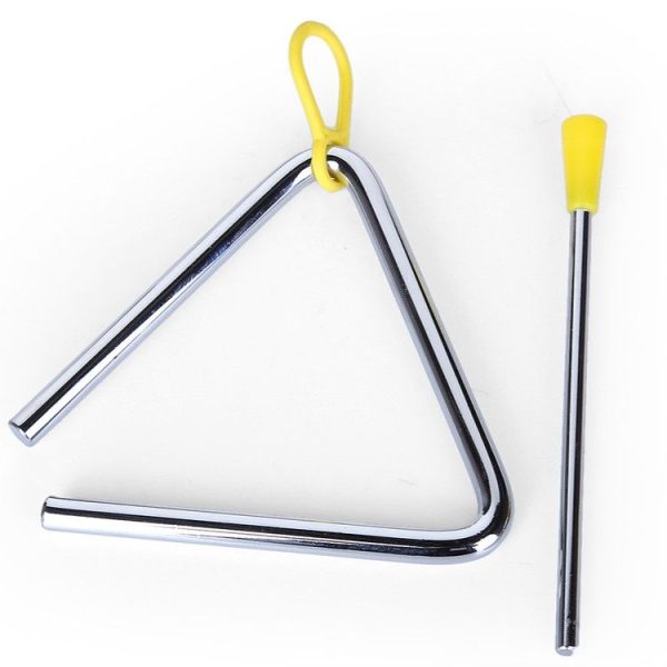 5 inch Percussion Triangle Iron Children Educational Music Toy - Image 4