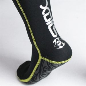 SLINX 1130 3mm Neoprene Cold Protection Diving Socks Super Elastic Non-slip Diving Fins Anti-wear Socks, Size: M (40-41)