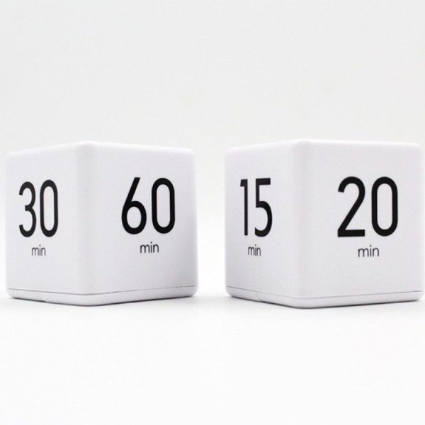 LED Rubiks Cube Time Manager Kitchen Timer, Style: 15-20-30-60 - Image 2