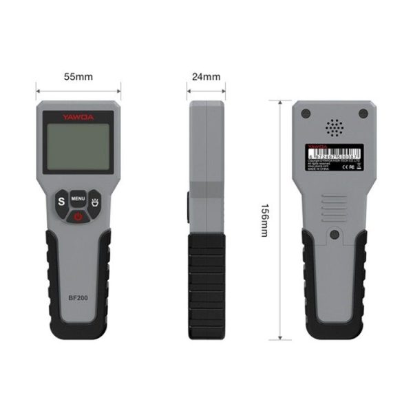 YAWOA BF200 Intelligent Brake Fluid Detector Brake Fluid Detection Pen Brake Fluid Moisture Detector - Image 7