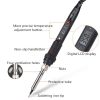 908S 80W LCD Thermostat Soldering Iron Constant Temperature Soldering Iron, Plug Type: EU Plug (Black) - Image 6