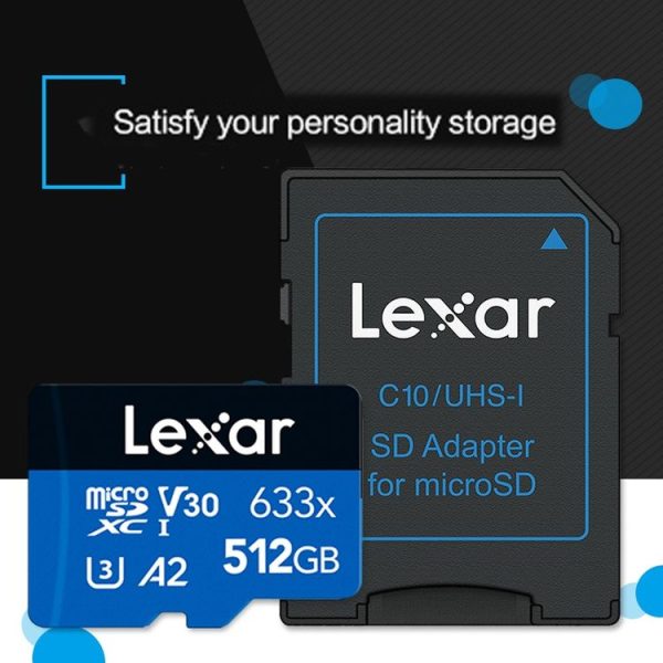 Lexar 633x 512GB High-speed Flash Memory Card Sports Camera Mobile Phone TF Car Driving Recorder Memory Card - Image 4