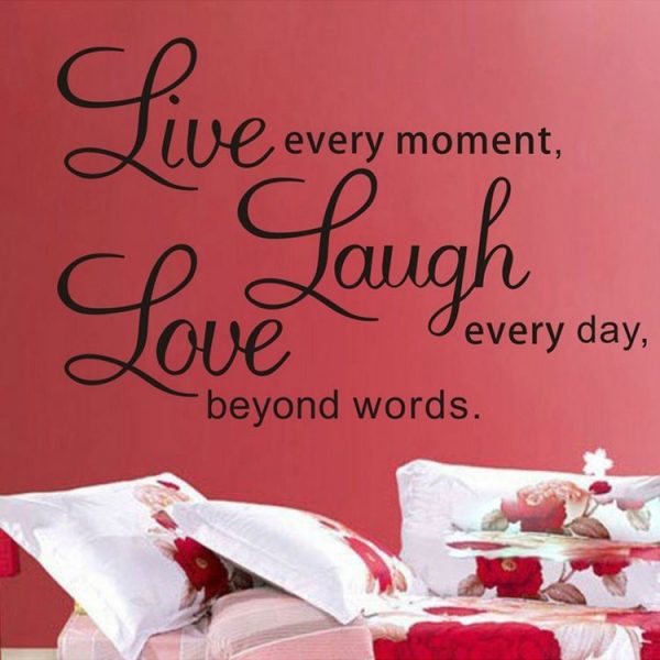 Live Love Butterfly Rumor Removable Wall Sticker - Image 2