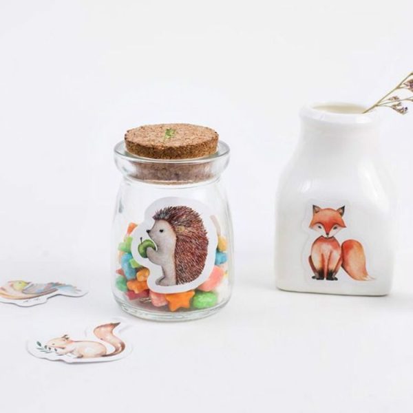 Forest Animals Cartoon Stickers Stickers Hand Account Album Items Decorative Seal Stickers - Image 5