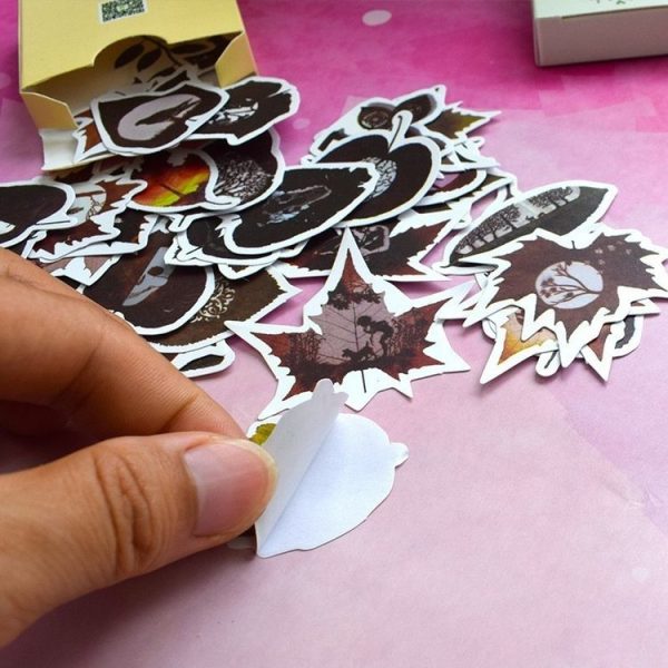 2 PCS Time Wheel Account Material Decoration Sticker Boxed DIY Color Cute Print Hand Account Diary Small Fresh Memo Pad (A Flower Blossoming) - Image 6