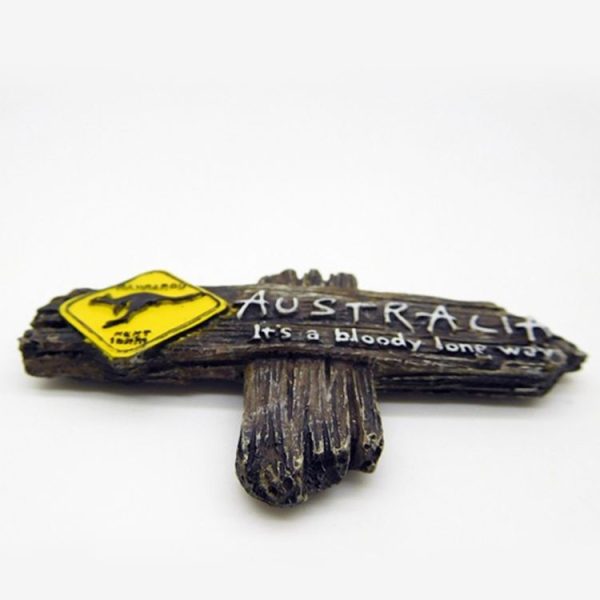 2 PCS Kangaroo Fridge Magnets Home Decoration Tourist Souvenirs - Image 2