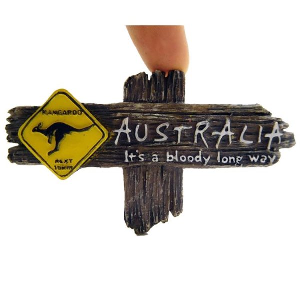 2 PCS Kangaroo Fridge Magnets Home Decoration Tourist Souvenirs - Image 3