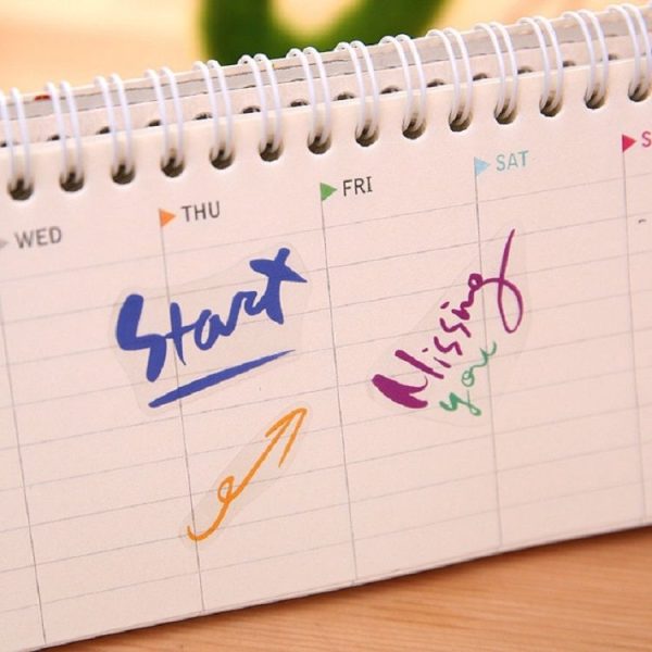 2 Sets Children Cartoon Stickers Featured Font Album Diary Stickers - Image 6