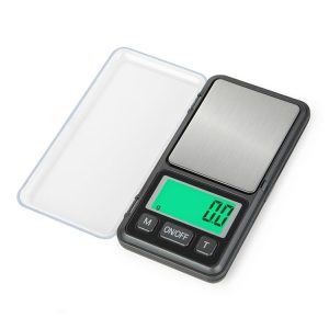 Mini Portable Jewelry Scale Precision LCD Electronic Digital Pocket Scales, Specification: 500g / 0.1g