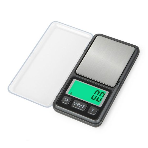 Mini Portable Jewelry Scale Precision LCD Electronic Digital Pocket Scales, Specification: 500g / 0.1g