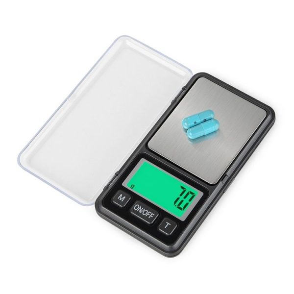 Mini Portable Jewelry Scale Precision LCD Electronic Digital Pocket Scales, Specification: 200g / 0.01g - Image 3