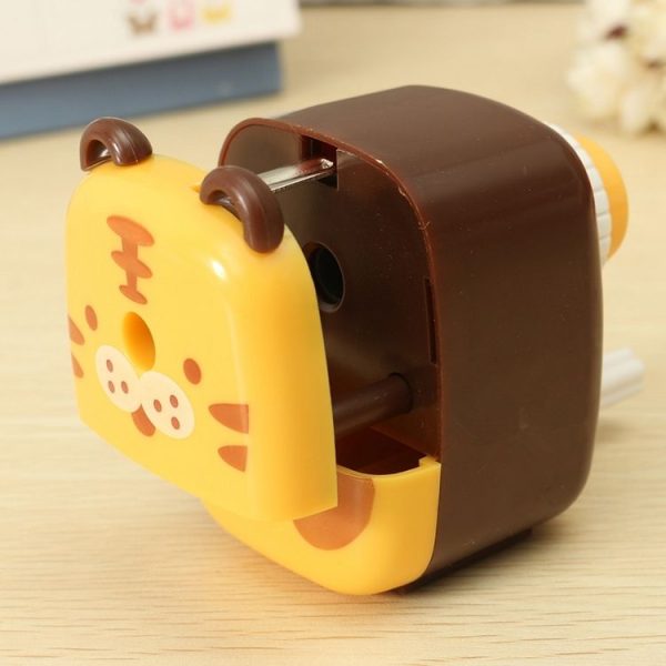 Animal Cartoon Hand Crank Pencil Sharpener Desk Home Office School Stationary, Random Color Delivery - Image 5