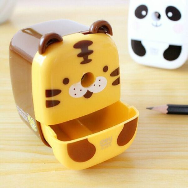 Animal Cartoon Hand Crank Pencil Sharpener Desk Home Office School Stationary, Random Color Delivery - Image 6