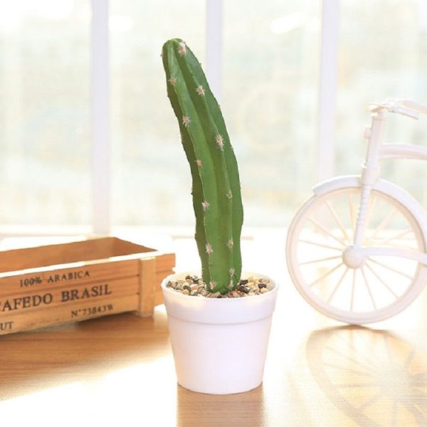 Simulation Cactus Prickly Pear Landscape Garden Gome Office Decoration, Style: Medium Fairy Column
