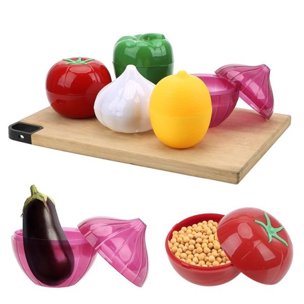 Kitchen Creative Vegetable Storage Containers (Garlic) - Image 4