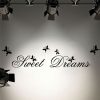 Sweet Dreams Wall Stickers Bedroom DIY Home Decoration - Image 2