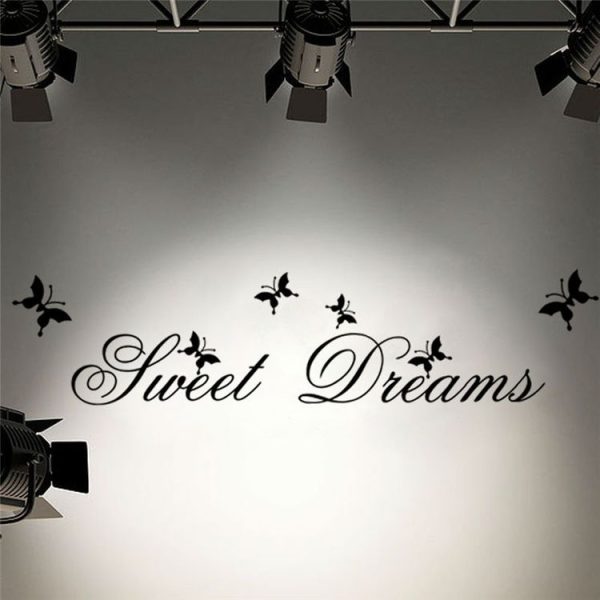 Sweet Dreams Wall Stickers Bedroom DIY Home Decoration - Image 2