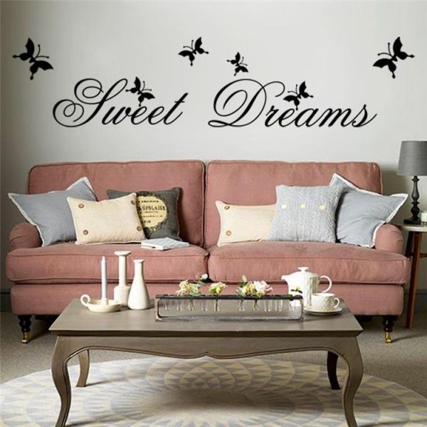 Sweet Dreams Wall Stickers Bedroom DIY Home Decoration - Image 3