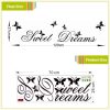 Sweet Dreams Wall Stickers Bedroom DIY Home Decoration - Image 5