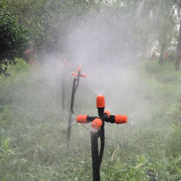 2 PCS Cross Five Outlet Spray Nozzle Gardening Greenhouse Watering Spray - Image 7