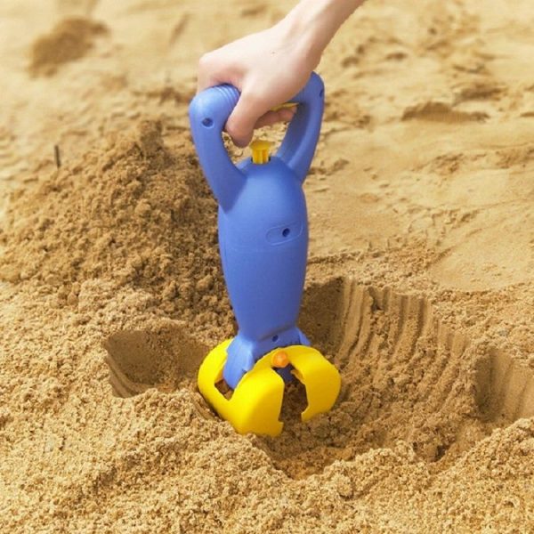 Children Beach Toys Beach Sand Grab Bucket Sand Clamp (Blue) - Image 3