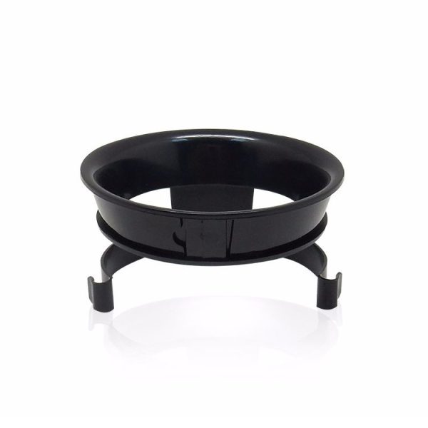 Semi-automatic Coffee Machine Handle Cloth Powder Grinder Machine Quantitative Ring Anti-fly Powder Ring (Black) - Image 2