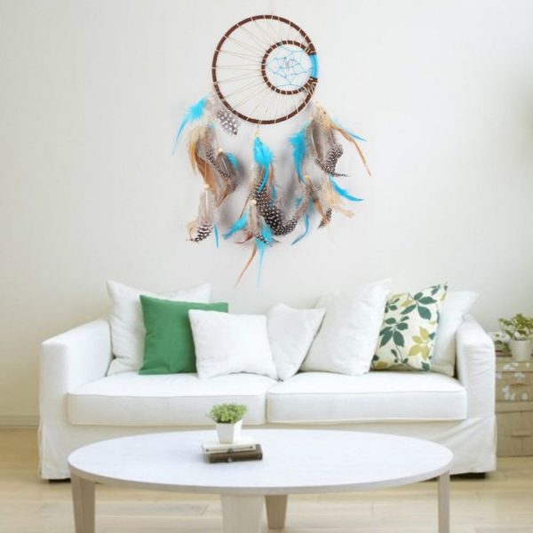 Creative Hand-Woven Crafts Dream Catcher Home Car Wall Hanging Decoration - Image 3