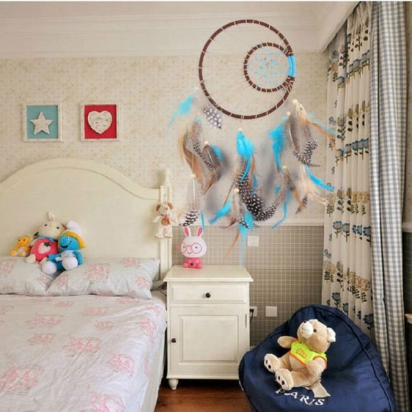 Creative Hand-Woven Crafts Dream Catcher Home Car Wall Hanging Decoration - Image 4