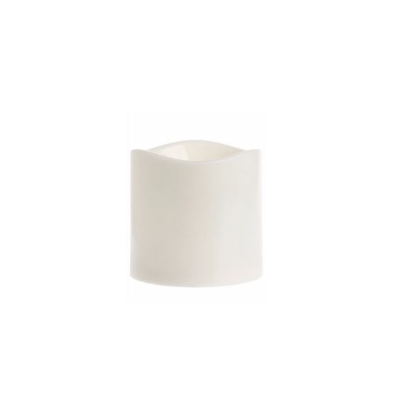 Cylindrical LED Electronic Candle Light Simulation Wedding Candlestick Candle, Size: 7.5x7.5cm with remote control - Image 2