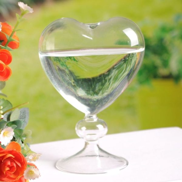 Creative Love Glass Vase Home Decoration - Image 3