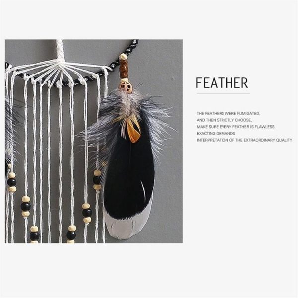 Mysterious Tree Dream Catcher Ornaments Indoor Bedroom Decor Handmade Wind Chimes Hanging Pendant Dream Catcher - Image 4