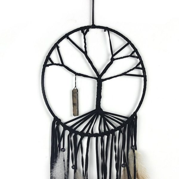 Handmade Colorful Dream Catcher Feather Wall Hanging Decoration Ornament - Image 3