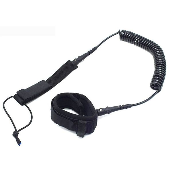 Rotating Retractable Surfboard Foot Rope Windsurfing Safety Rope, Stretchable Length: 3m - Image 2