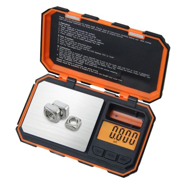 Mini Precision Digital Scales for Gold Sterling Silver Jewelry, Specification: English Version 200g / 0.01g - Image 6