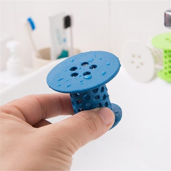 5 PCS Bathtub Pool Anti-clogging Device Hair And Hair Cleaning Collecting Floor Drain, Random Color Delivery - Image 5
