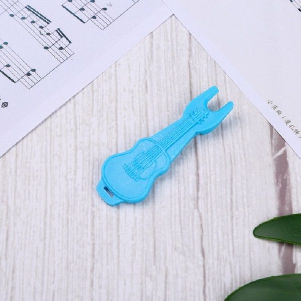 50 PCS Acoustic Guitar String Starter Pull Solid String Cone Guitar Change Tool (Blue) - Image 2